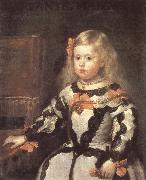 VELAZQUEZ, Diego Rodriguez de Silva y Princess oil on canvas